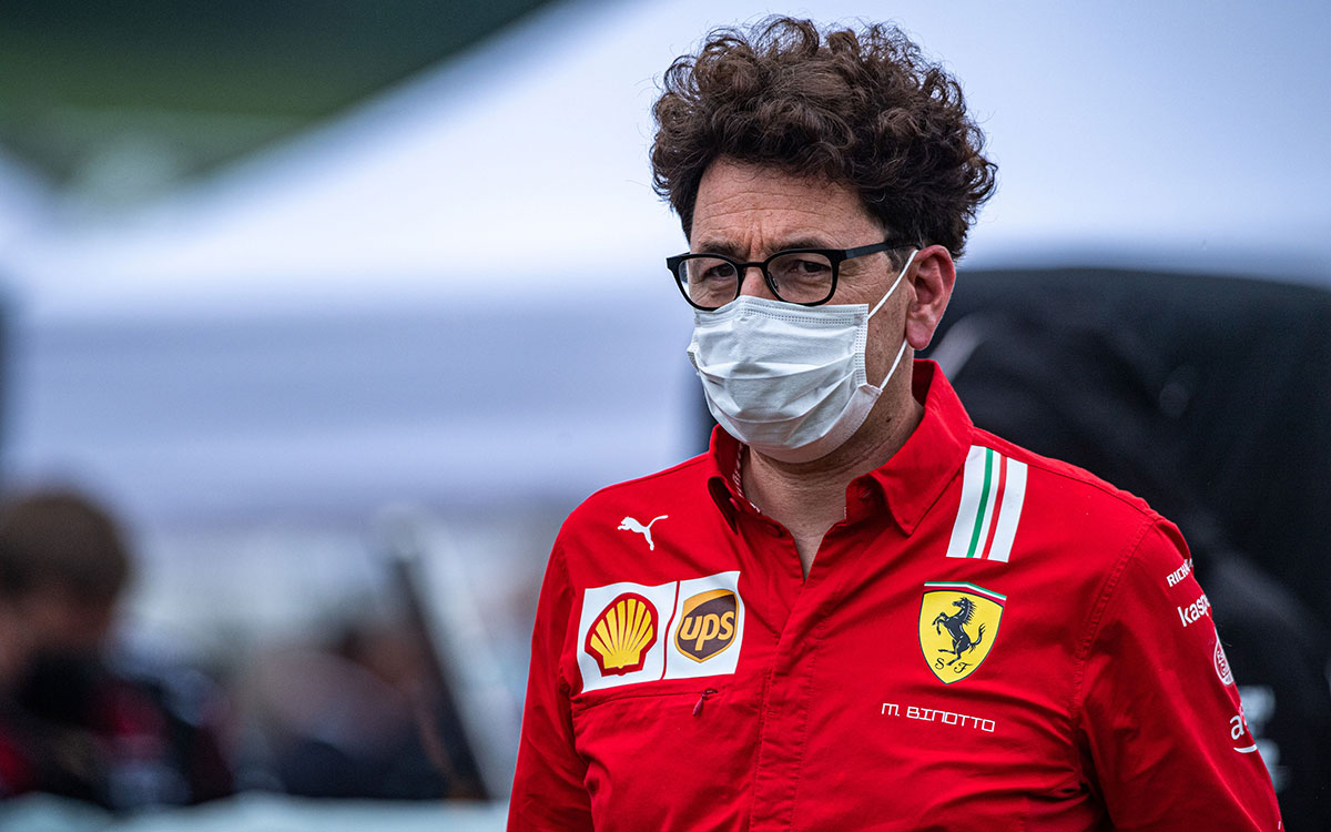 スクーデリア・フェラーリのマッティア・ビノット代表、2021年F1ハンガリーGPにて