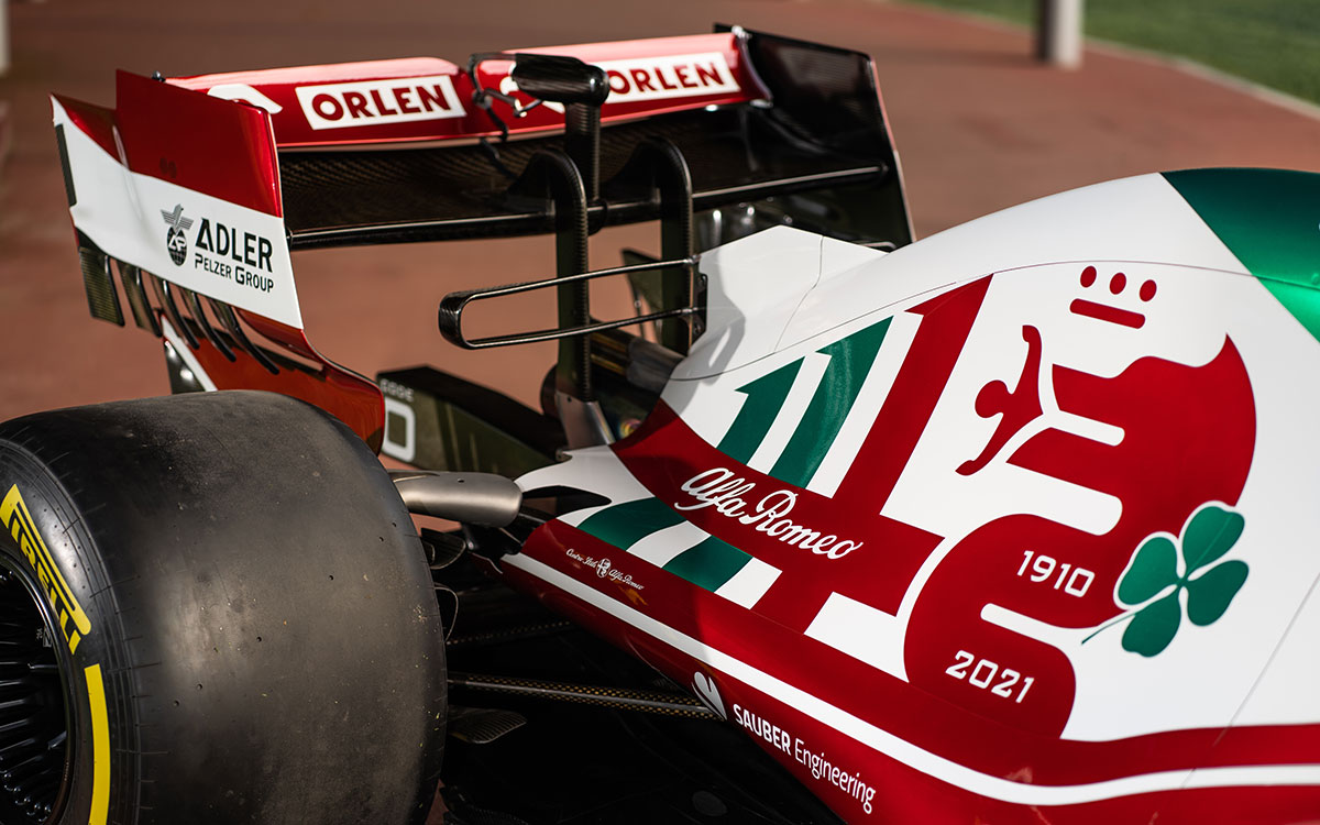 モンツァ・サーキットで開催される2021年F1イタリアGPに投入されるスペシャルリバリーのアルファロメオC41jpg (5)