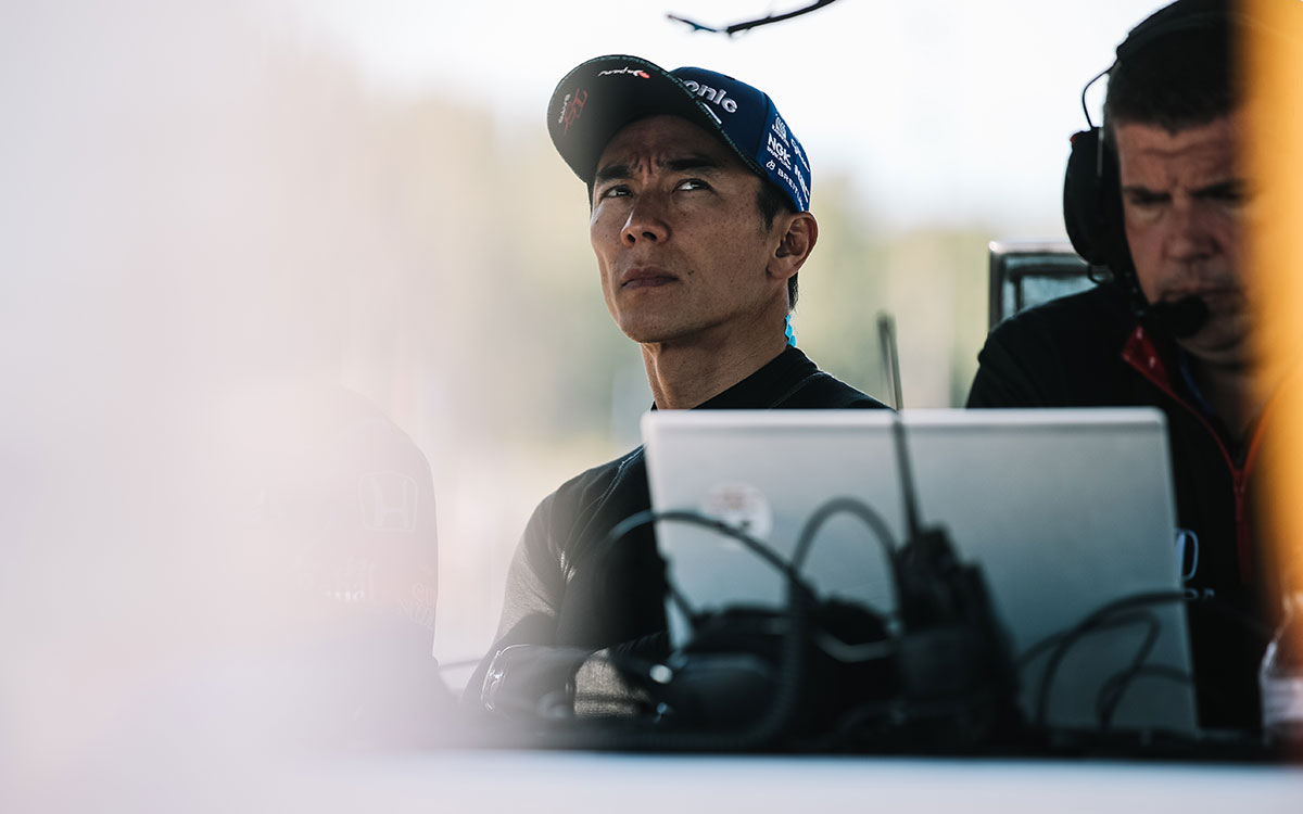 レイホール・レターマン・ラニガン・レーシングの佐藤琢磨、2021年9月11日インディカー第14戦ポートランド予選にて