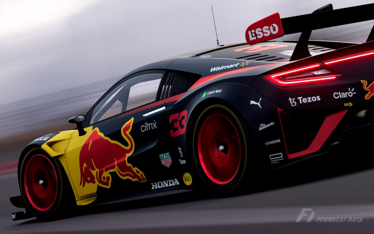 グランツーリスモSPORTで打倒F1ドライバー「Red Bull Beat The Pro 2021」で使用されるHonda NSX Gr.3 (5)
