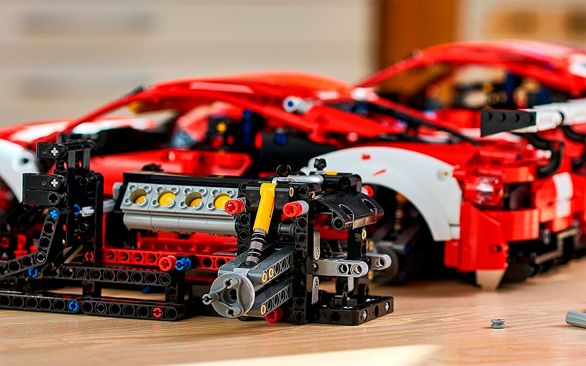 レゴ(LEGO) テクニック フェラーリ 488GTE AFコルセ51号車 コレクター