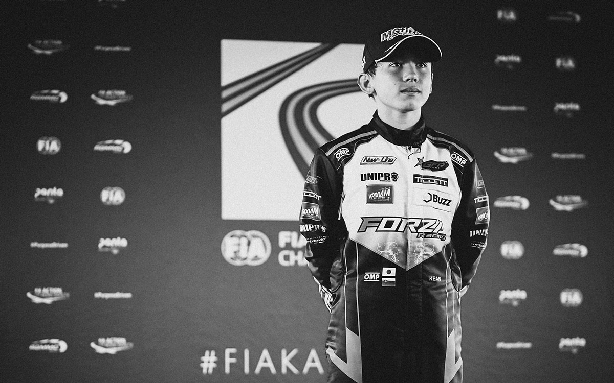 2021年CIK-FIAカート世界選手権OKジュニア・クラスのチャンピオンに輝いた中村紀庵 (6)