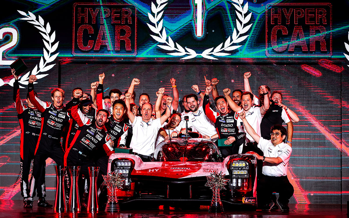 2021年FIA世界耐久選手権（WEC）ハイパーカー時代初代ドライバーズチャンピオンを獲得したTOYOTA GAZOO Racing