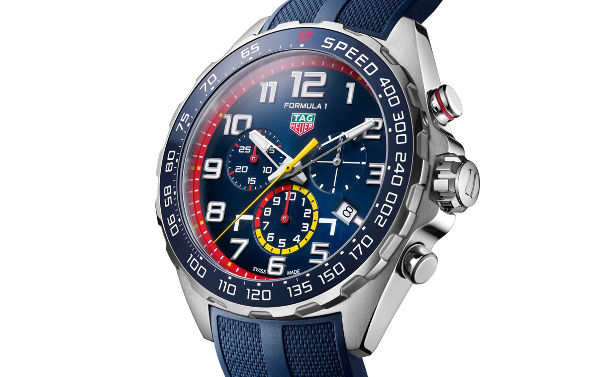 レッドブルF1とのコラボ腕時計最新作「タグ・ホイヤー・フォーミュラ1・クロノグラフ・レッドブル・レーシング・スペシャルエディション」 (6)