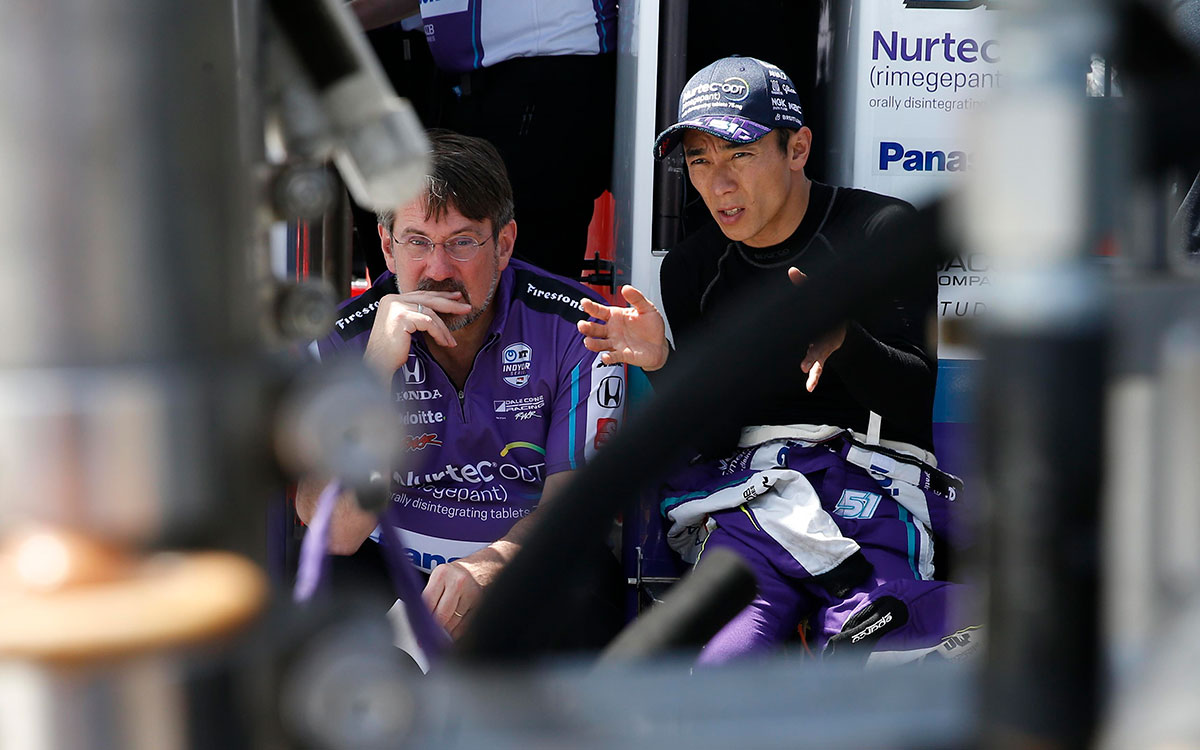 デイル・コイン・レーシングの佐藤琢磨、2022年4月10日のインディカー・シリーズ第3戦ロングビーチ