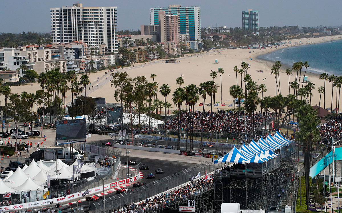 ロングビーチ市街地コース、2022年4月10日のインディカー・シリーズ第3戦アキュラGP