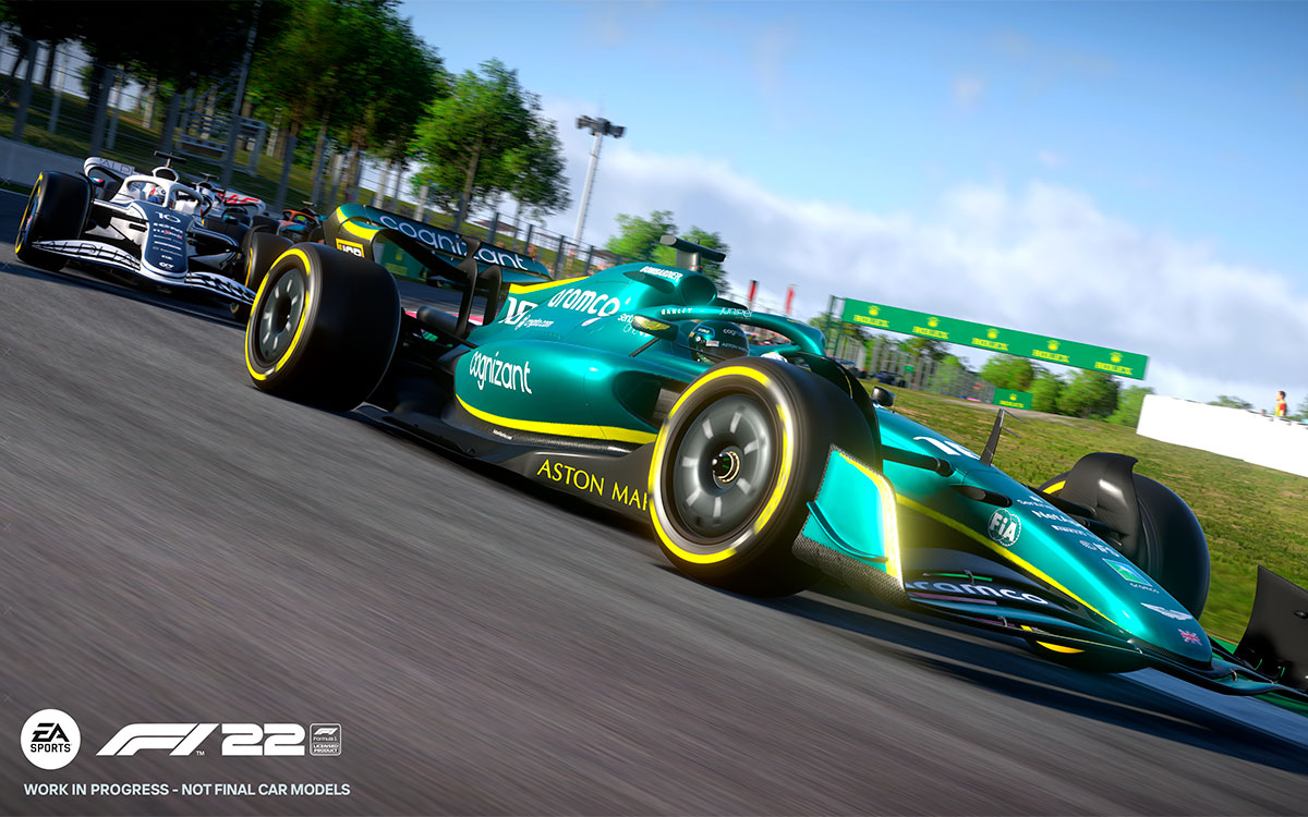 F1公式ゲームの最新作「F1 22」の開発中レンダリングイメージ (5)