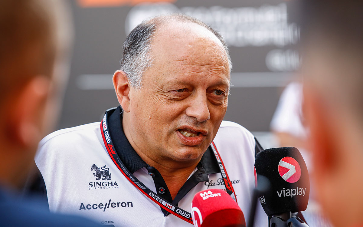 アルファロメオのフレデリック・バスール代表、2022年5月28日F1モナコGP