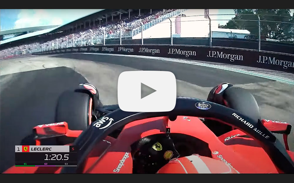 シャルル・ルクレール（フェラーリ）のポールラップ・オンボード映像、2022年5月7日F1マイアミGP予選