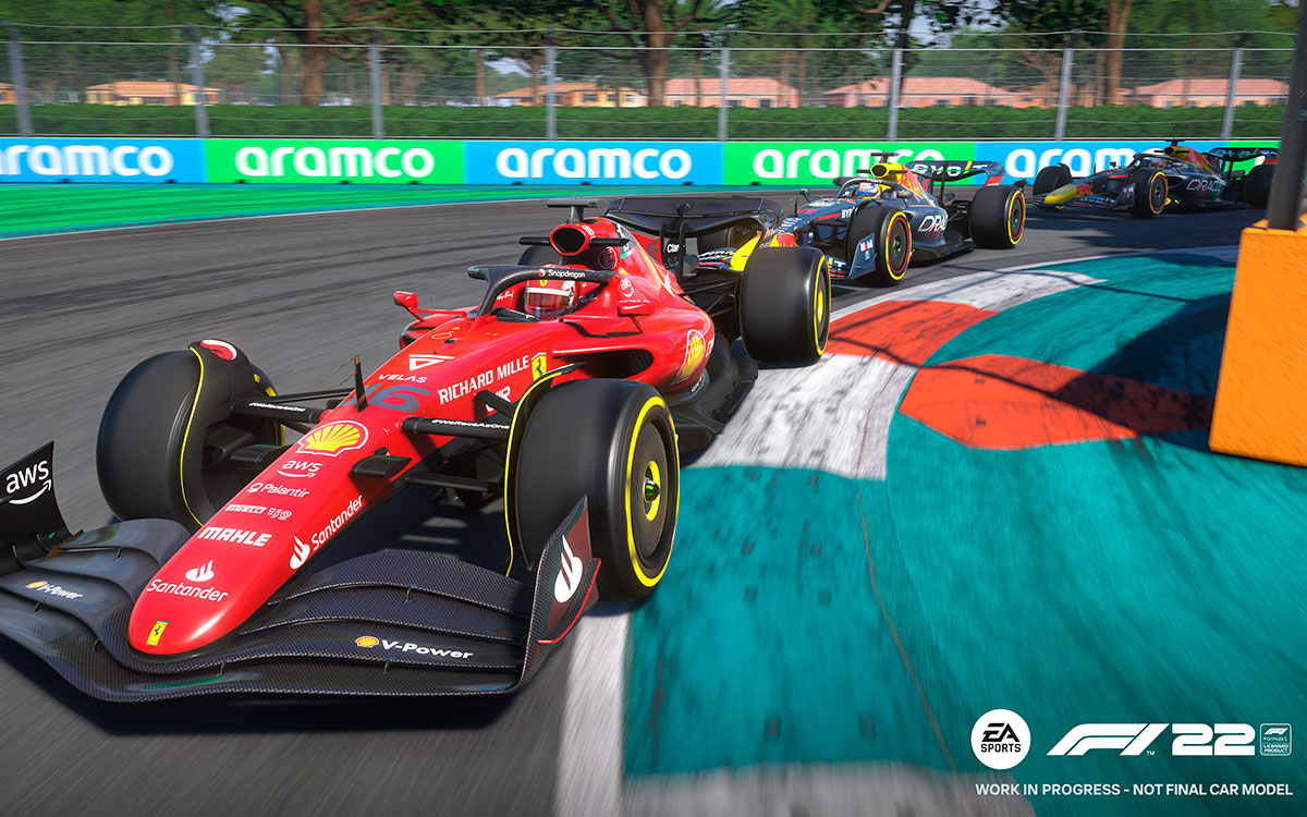 F1公式ゲーム「F1 22」に収録されるマイアミGPの舞台マイアミ・インターナショナル・オートドローム (5)