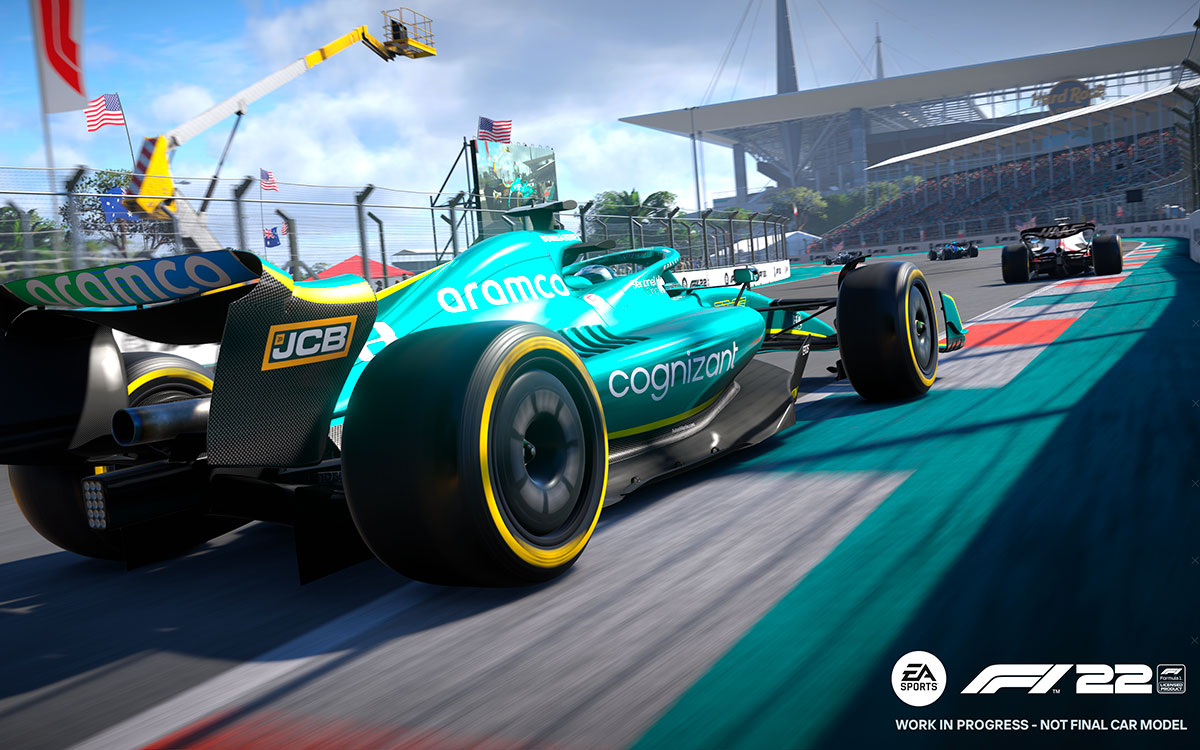 F1公式ゲーム「F1 22」に収録されるマイアミGPの舞台マイアミ・インターナショナル・オートドローム (7)