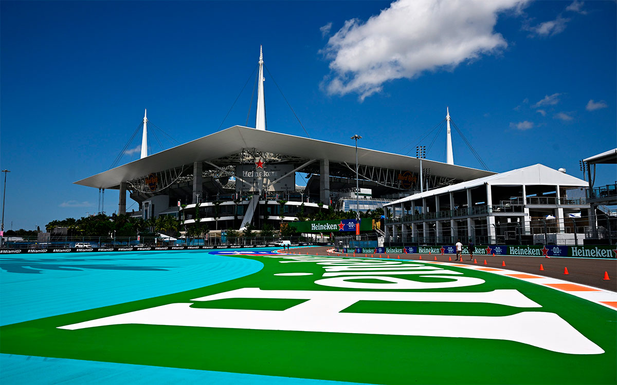 F1マイアミGPの舞台、マイアミ・インターナショナル・オートドロームとハードロック・スタジアム