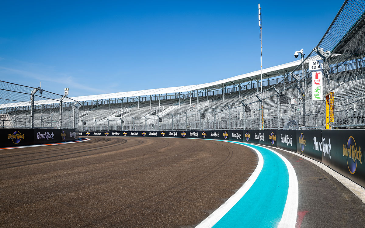 F1マイアミGPの舞台、マイアミ・インターナショナル・オートドローム、2022年5月5日 (2)