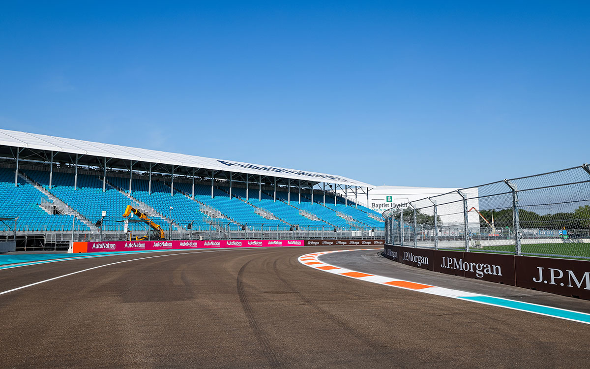 F1マイアミGPの舞台、マイアミ・インターナショナル・オートドローム、2022年5月5日 (3)