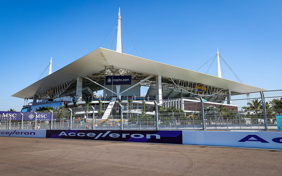 F1マイアミGPの舞台、マイアミ・インターナショナル・オートドローム、2022年5月5日 (4)