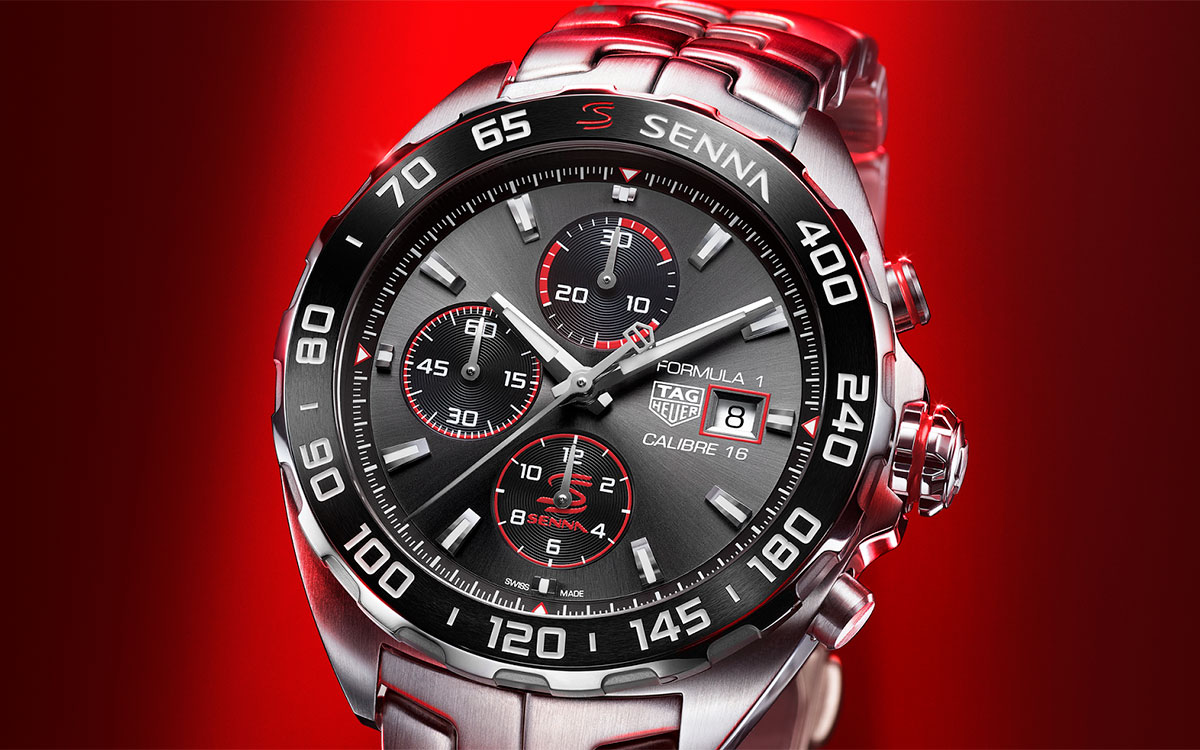 スイスの高級時計ブランド「タグ・ホイヤー」が故アイルトン・セナに敬意を表した新作「フォーミュラ1・キャリバー16・クロノグラフ・アイルトン・セナ・スペシャルエディション」 (4)