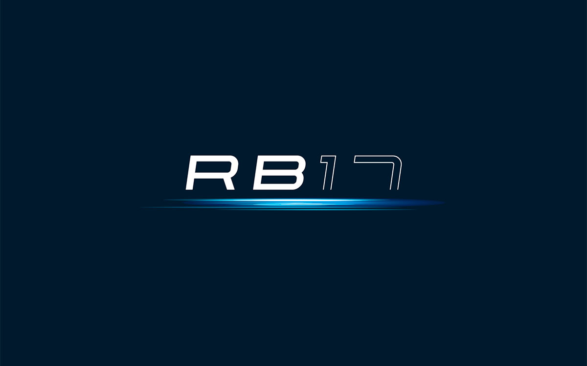 レッドブル初のハイパーカー「RB17」のロゴ