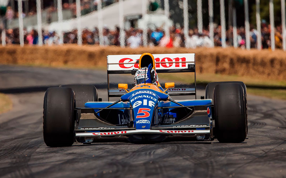 大阪特売レーシング　オン　30周年記念　特注　1/43 WILLIAMS FW11 1986 オーストラリアGP マンセル　ウィリアムズ RACING on レーシングカー