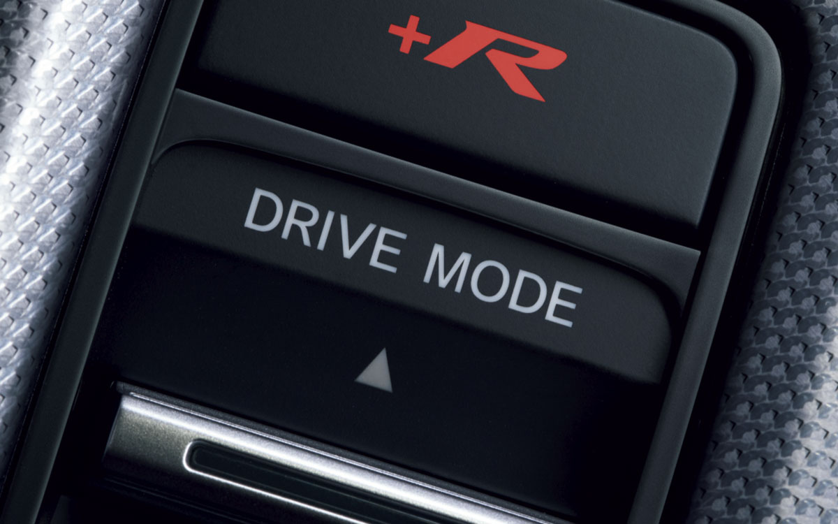 新たにINDIVIDUALを搭載したホンダ新型シビック・タイプRのドライブモード
