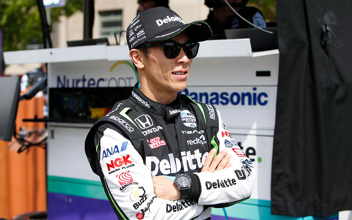 デイル・コイン・レーシングの佐藤琢磨、2022年7月17日インディカー・シリーズ第10戦決勝レースにて