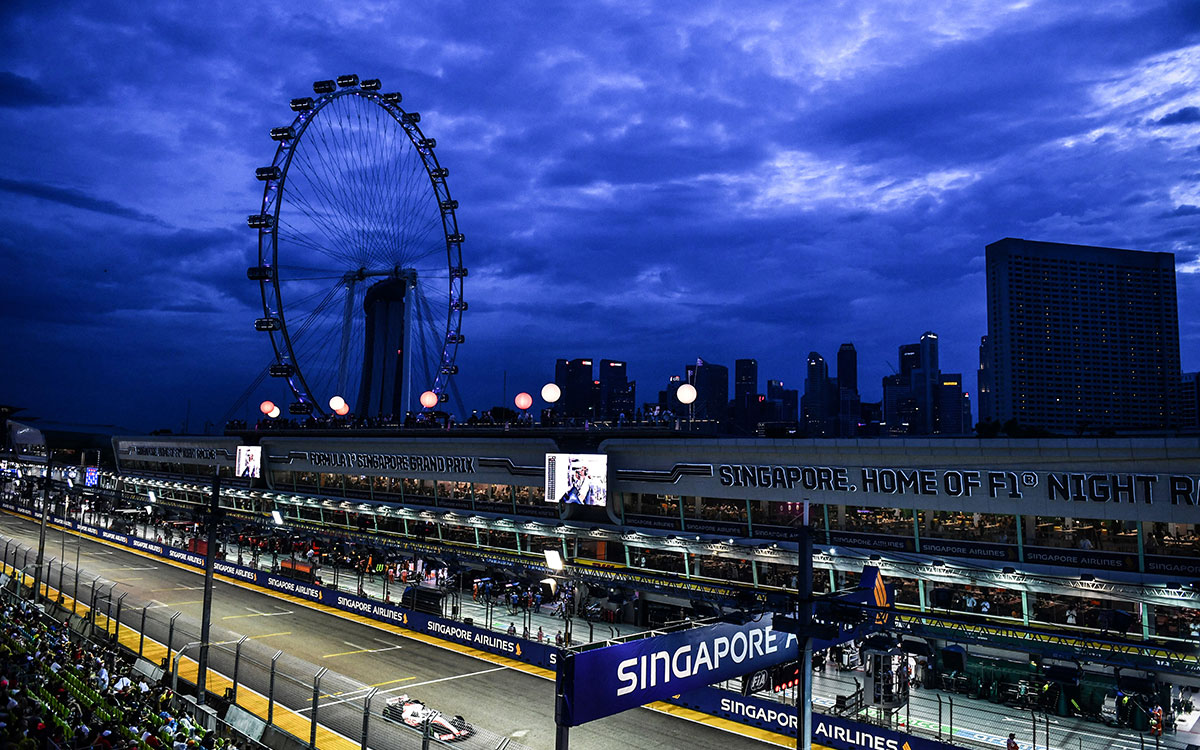 マリーナベイ市街地コース、2022年10月1日F1シンガポールGP