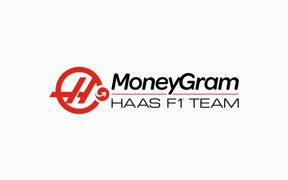 マネーグラム・ハースF1チームのロゴ