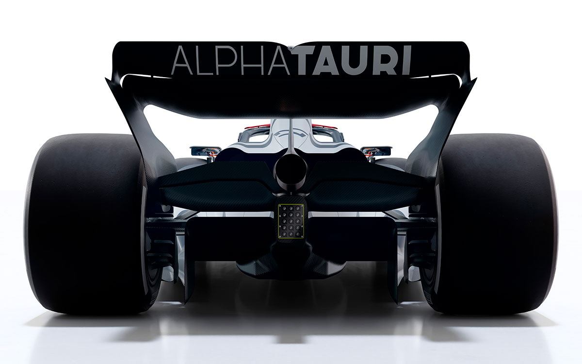 スクーデリア・アルファタウリの2023年型F1マシン「AT04」のレンダリングイメージ (3)