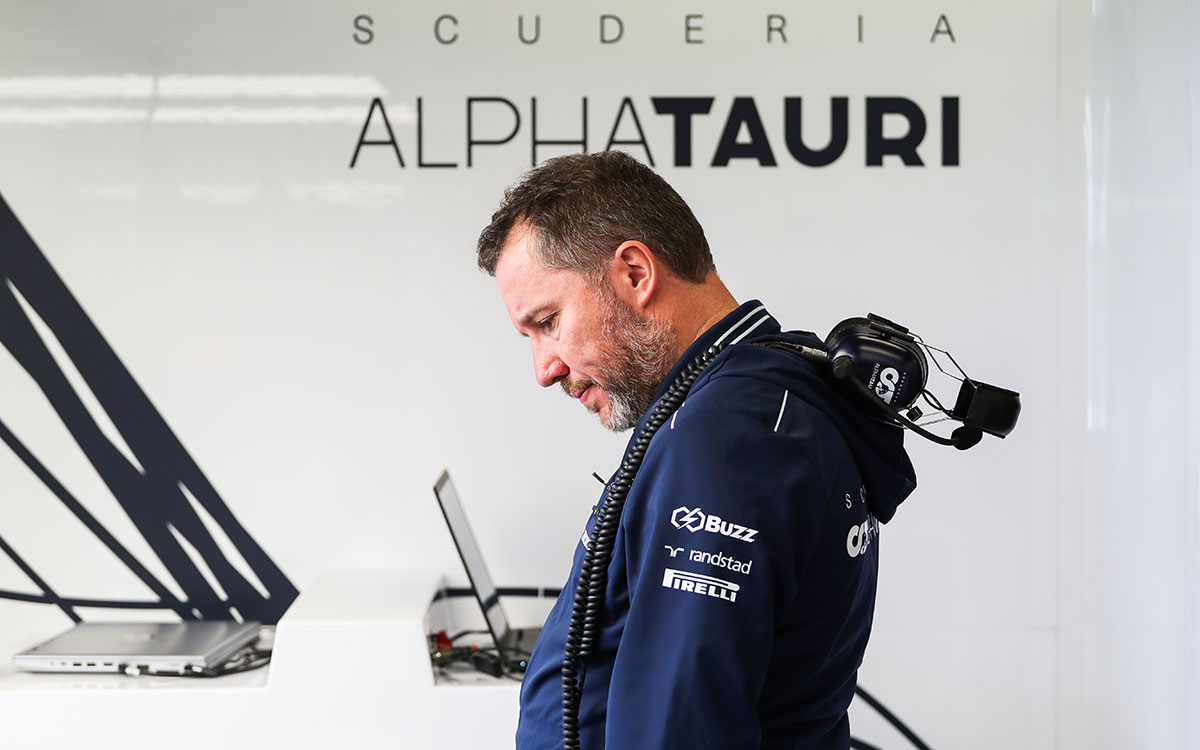スクーデリア・アルファタウリのテクニカル・ディレクターを務めるジョディ・エギントン、2023年3月31日F1オーストラリアGP