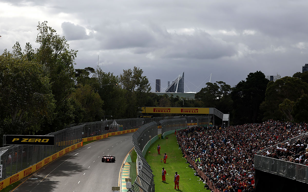 F1オーストラリアGP予選が行われたアルバート・パーク・サーキット、2023年4月1日