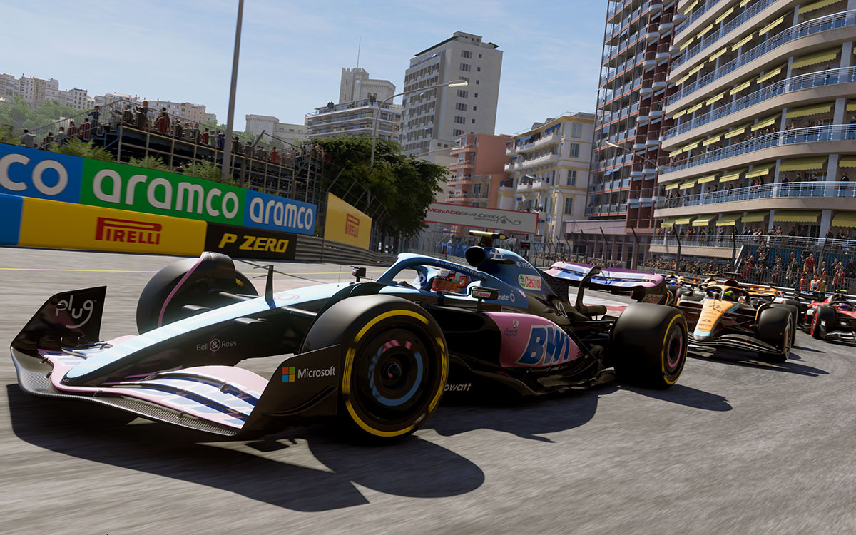 F1公認ゲームの最新作「F1 23」の開発中画面 (2)