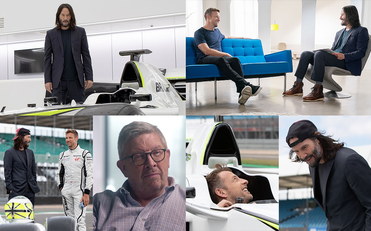 2023年後半にディズニープラスより配信予定のキアヌ・リーブス出演映画「Brawn The Impossible Formula 1 Story」のカット画像 (1)