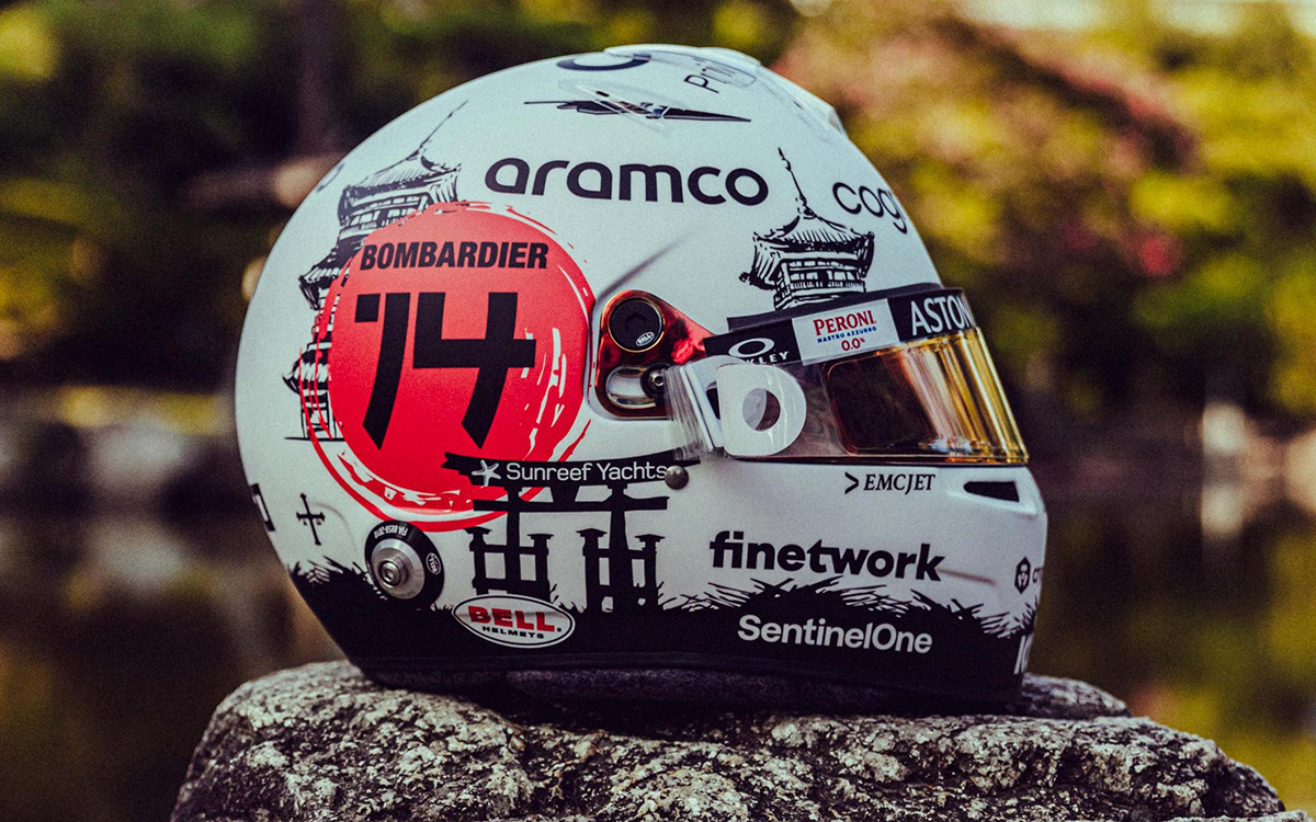 フェルナンド・アロンソ（アストンマーチン）が2023年F1日本GPで着用する (2)