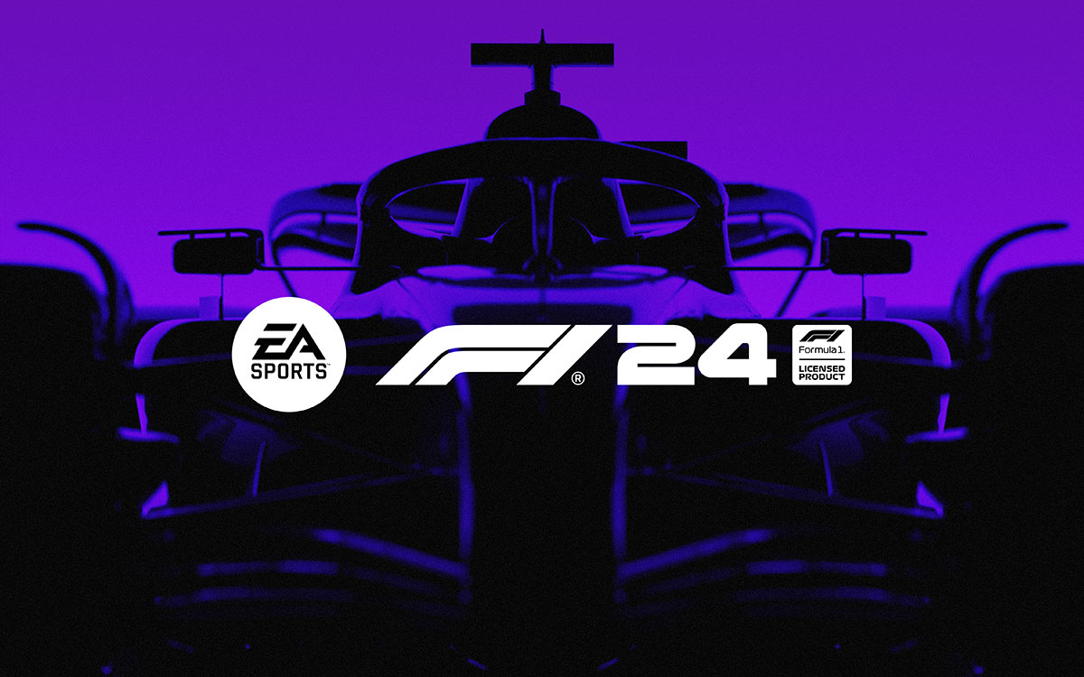 EAスポーツの公式ゲーム「F1 24」の告知グラフィック、2024年2月27日