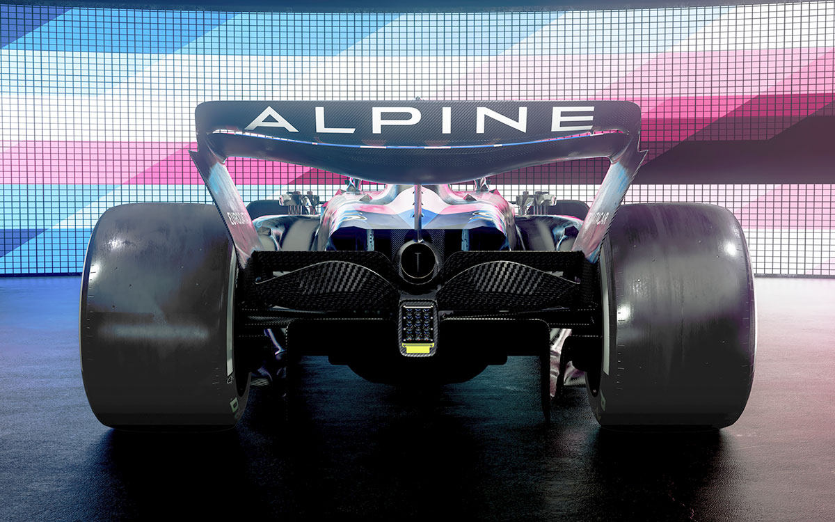 アルピーヌの2024年型F1マシン「A524」全景 (7)