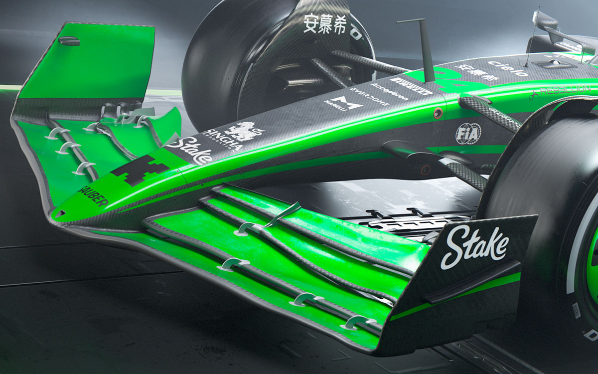 ザウバー（ステイクF1）の2024年型F1マシン「C44」のレンダリングイメージ細部 (26)