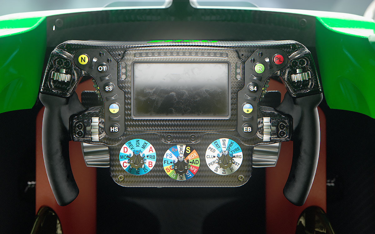 ザウバー（ステイクF1）の2024年型F1マシン「C44」のレンダリングイメージ細部 (5)
