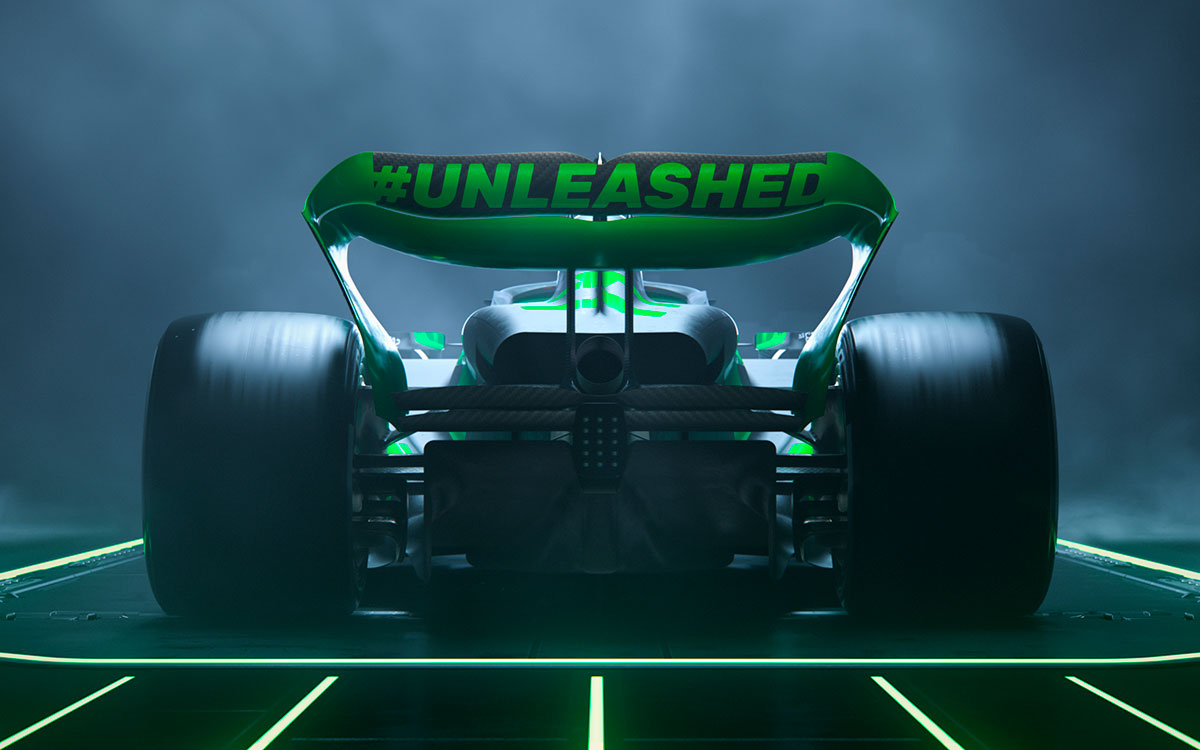 ザウバー（ステイクF1）の2024年型F1マシン「C44」のレンダリングイメージ (3)