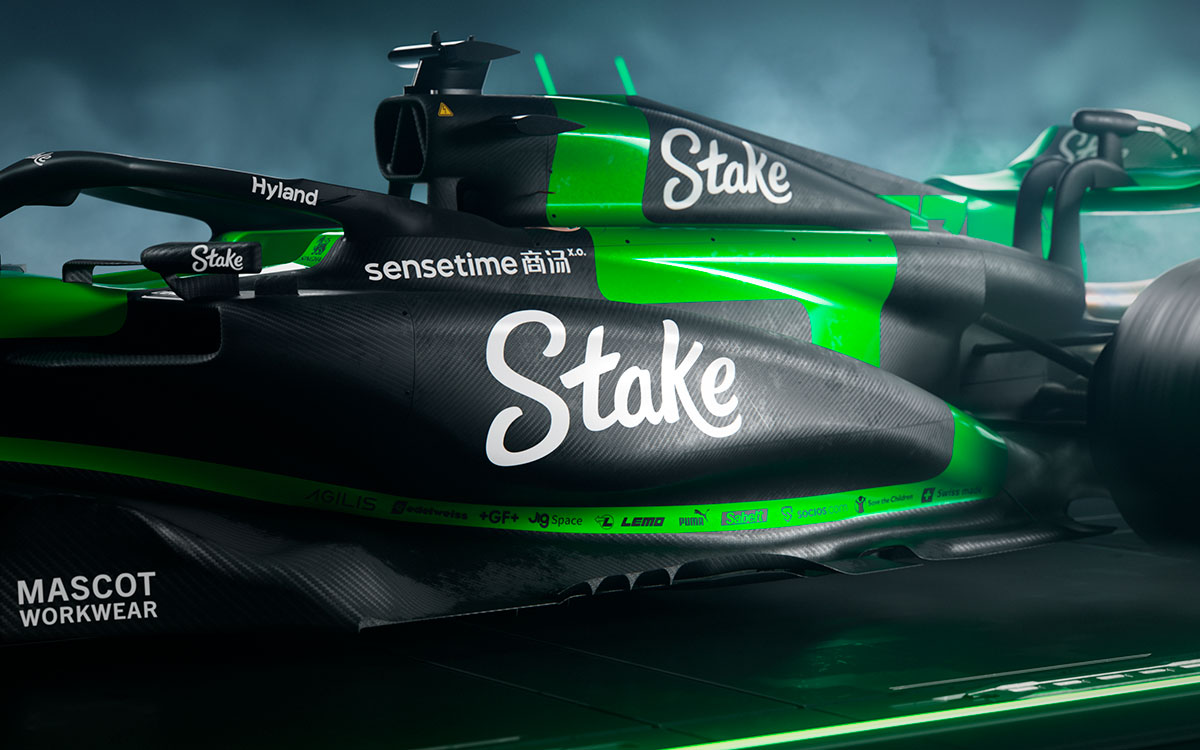 ザウバー（ステイクF1）の2024年型F1マシン「C44」のレンダリングイメージ (4)