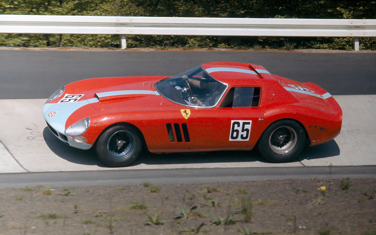 1965年のニュルブルクリンク 1000kmでのフェラーリ250 GTO