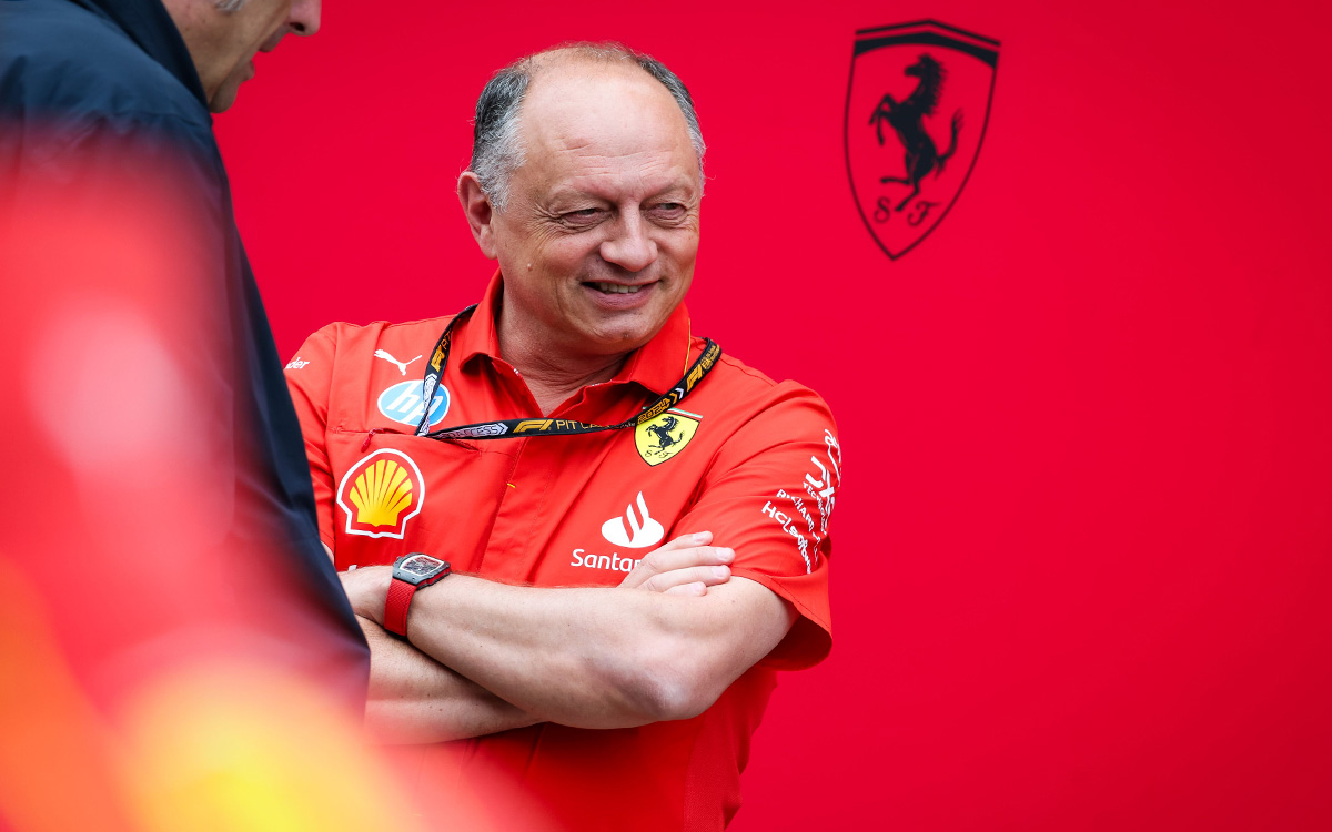 スクーデリア・フェラーリのフレデリック・バスール代表、2024年5月16日F1エミリア・ロマーニャGP