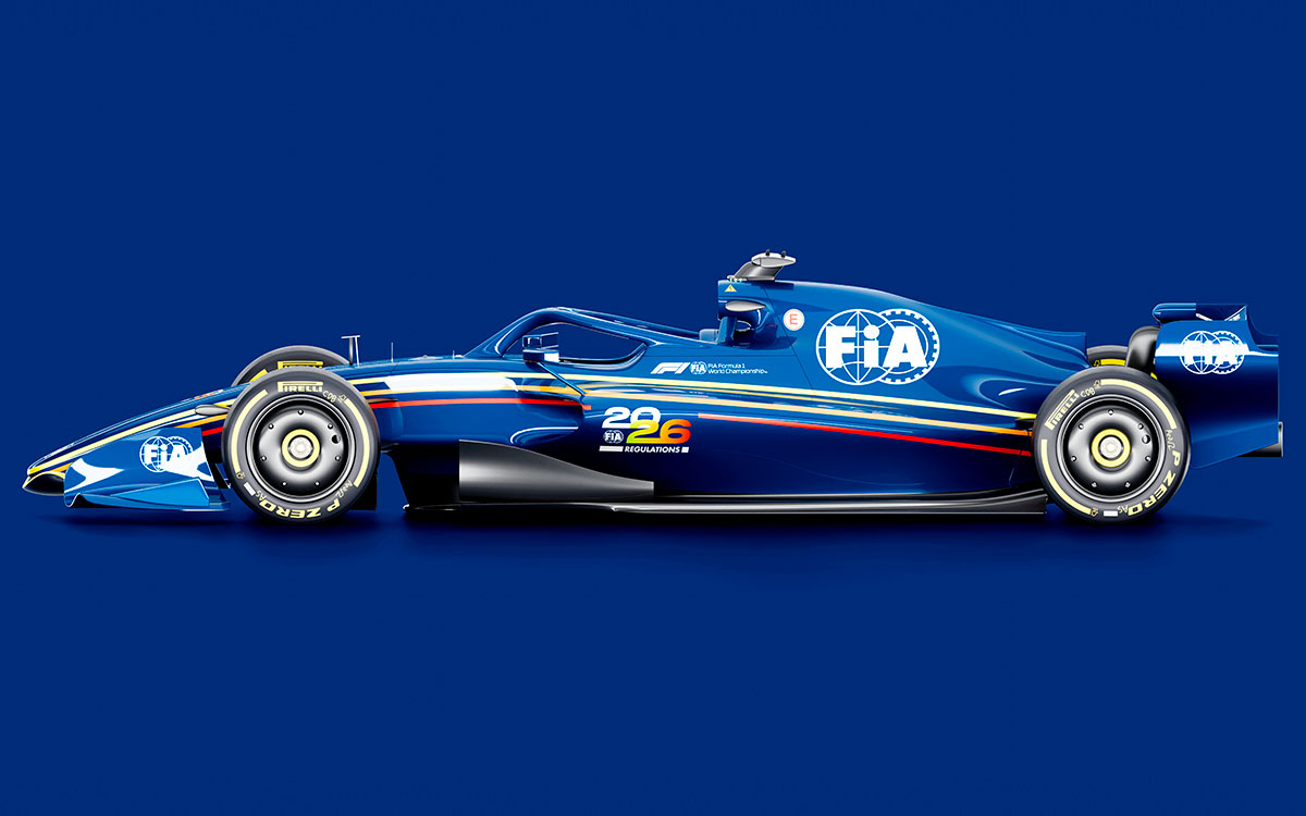2026年型F1マシンのレンダリングイメージ (2)