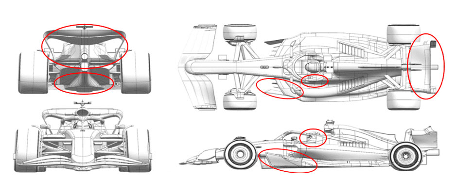 フェラーリSF-24に投入された空力アップデート、2024年F1スペインGP