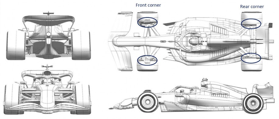 2024年F1ハンガリーGPでRBフォーミュラ1のVCARB 01に投入されたアップデート