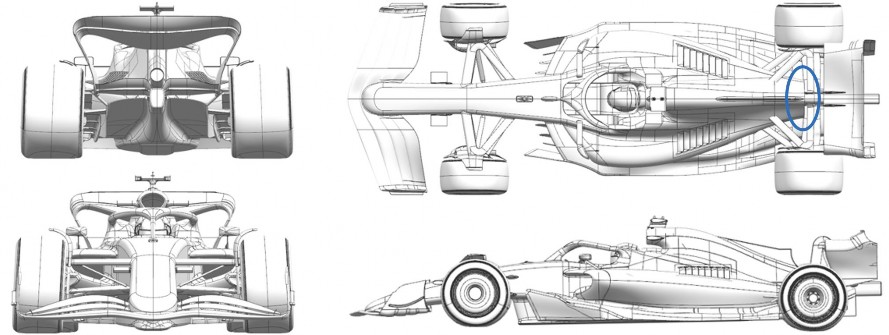 2024年F1ハンガリーGPでウィリアムズFW46に投入されたアップデート