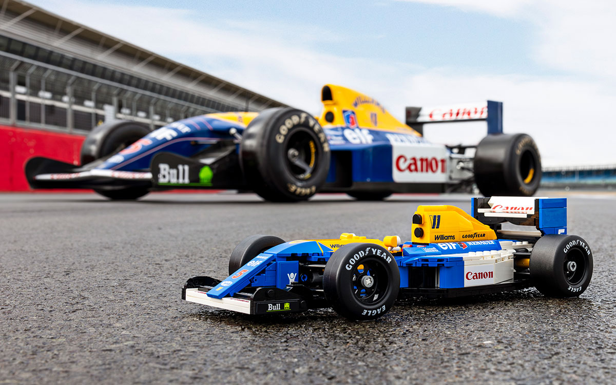 レゴ®アイコン Williams Racing FW14B & Nigel Mansell