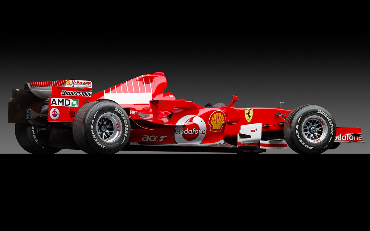 ミハエル・シューマッハが2006年にドライブしたフェラーリ「248 F1」 (3)