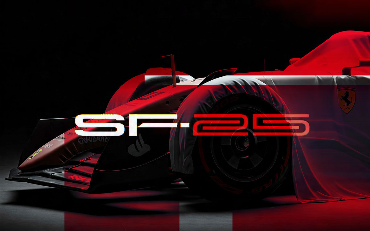 スクーデリア・フェラーリの2025年型F1マシン「SF-25」のイメージ画像