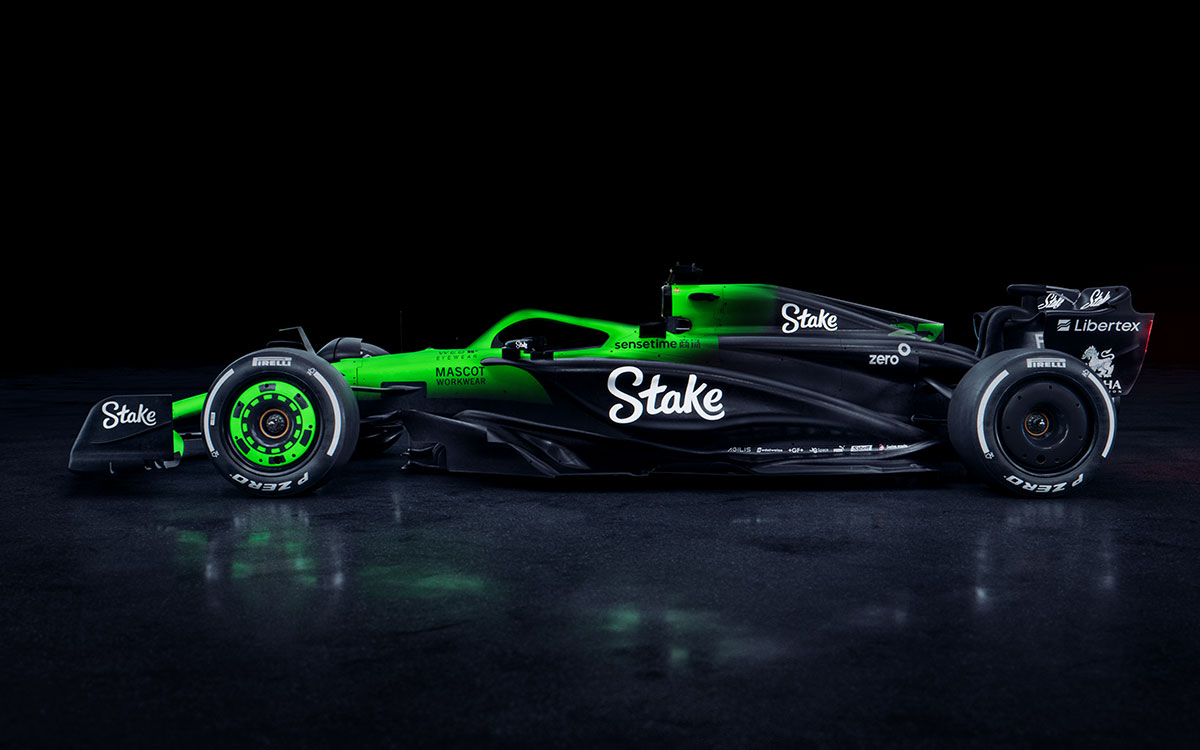 ザウバー（ステイク）が2025年のF1に投入する新車「C45」のカラーリング (2)