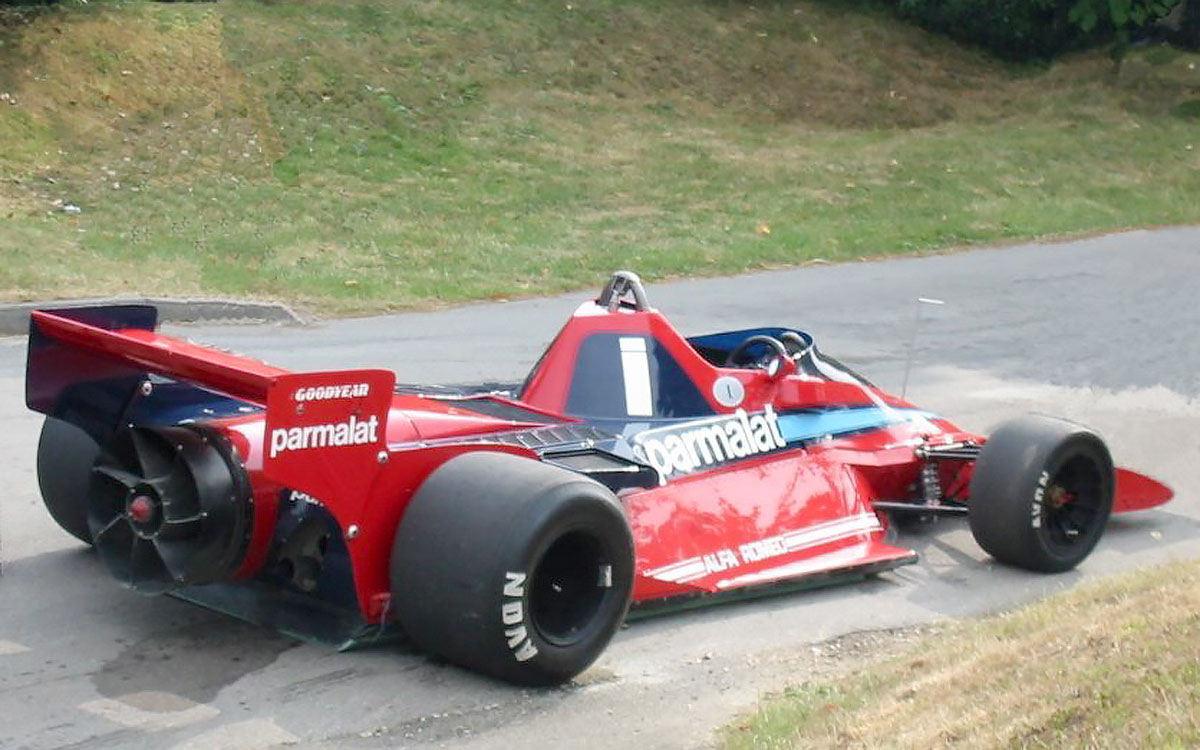 1978年型F1マシン「ブラバムBT46B」、2001年7月グッドウッド・フェスティバル・オブ・スピード