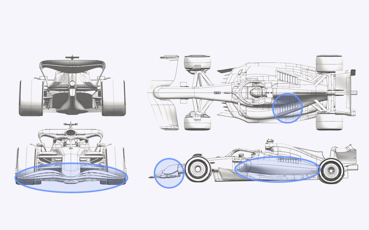 ウィリアムズFW47のアップデート箇所、2025年F1オーストラリアGP